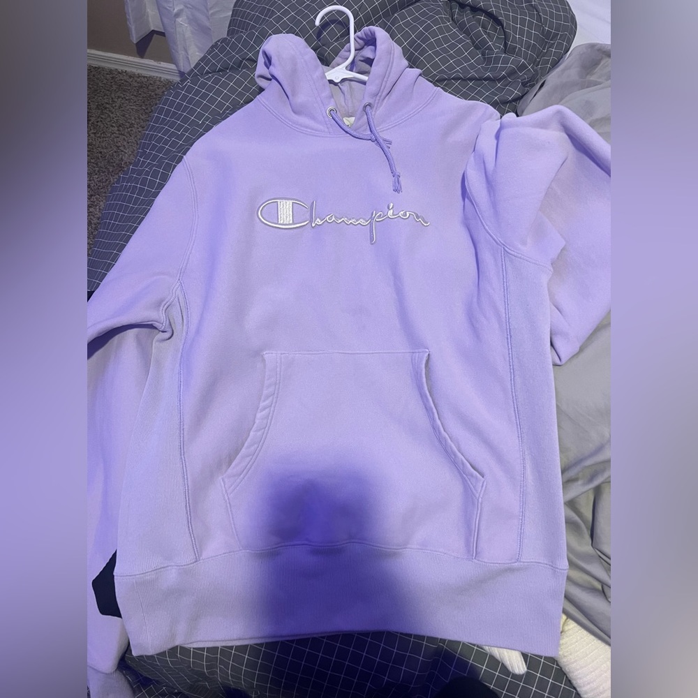 Lavender champion hoodie